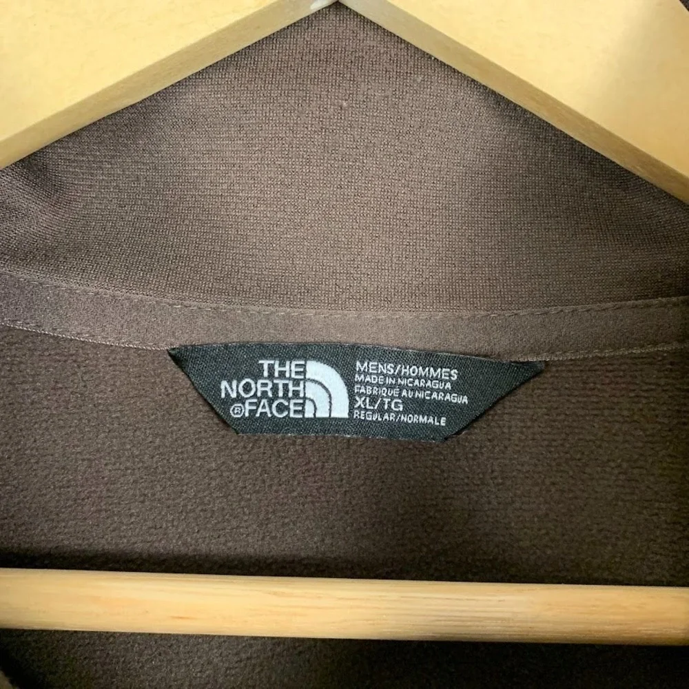 The North Face Full Zip Sweatshirt Teal/Brown‎ Logo Athletic Gorpcore Men's XL